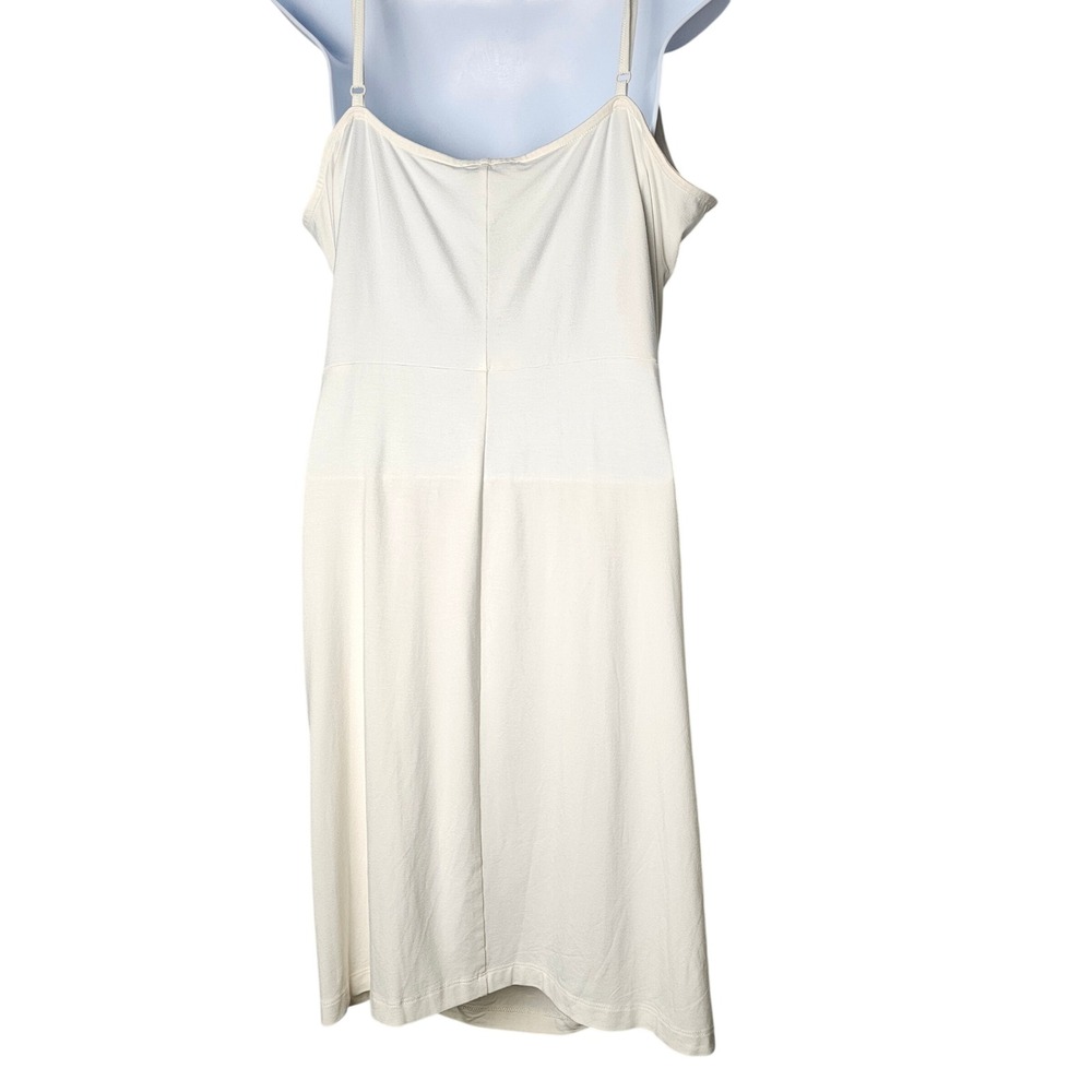 NWT‎ Express Womens Ivory Spaghetti Strap Tank Dress XL Wedding Graduation Luxe - Picture 3 of 10